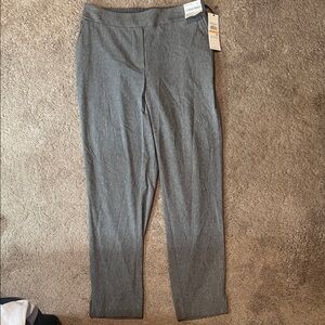 Calvin Klein Women's Gray Suit Pants